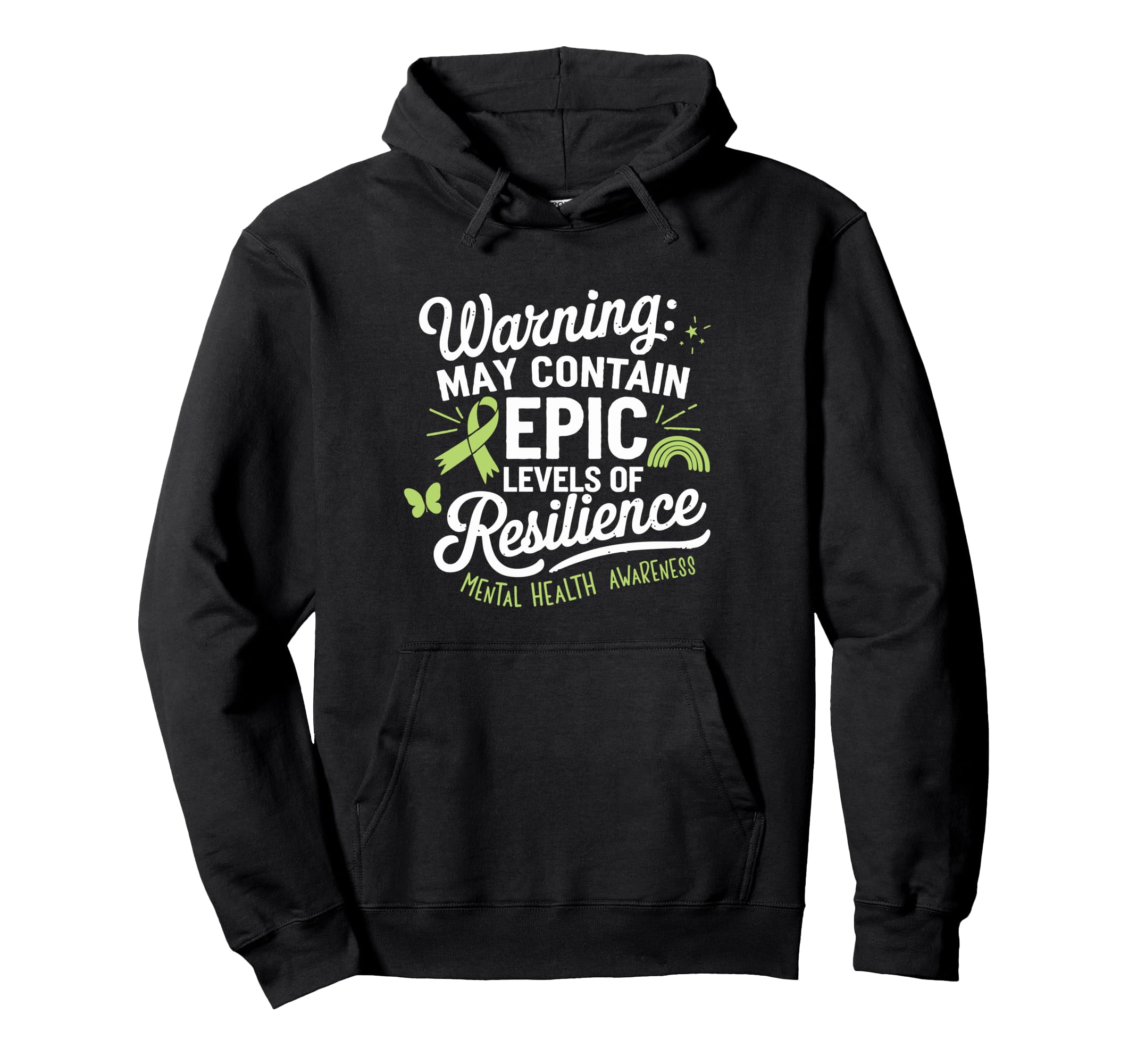 Mental Health Awareness Month Green T-Shirt - Novelty Apparel Men Women - T-Shirt, Sweatshirt, Hoodie
