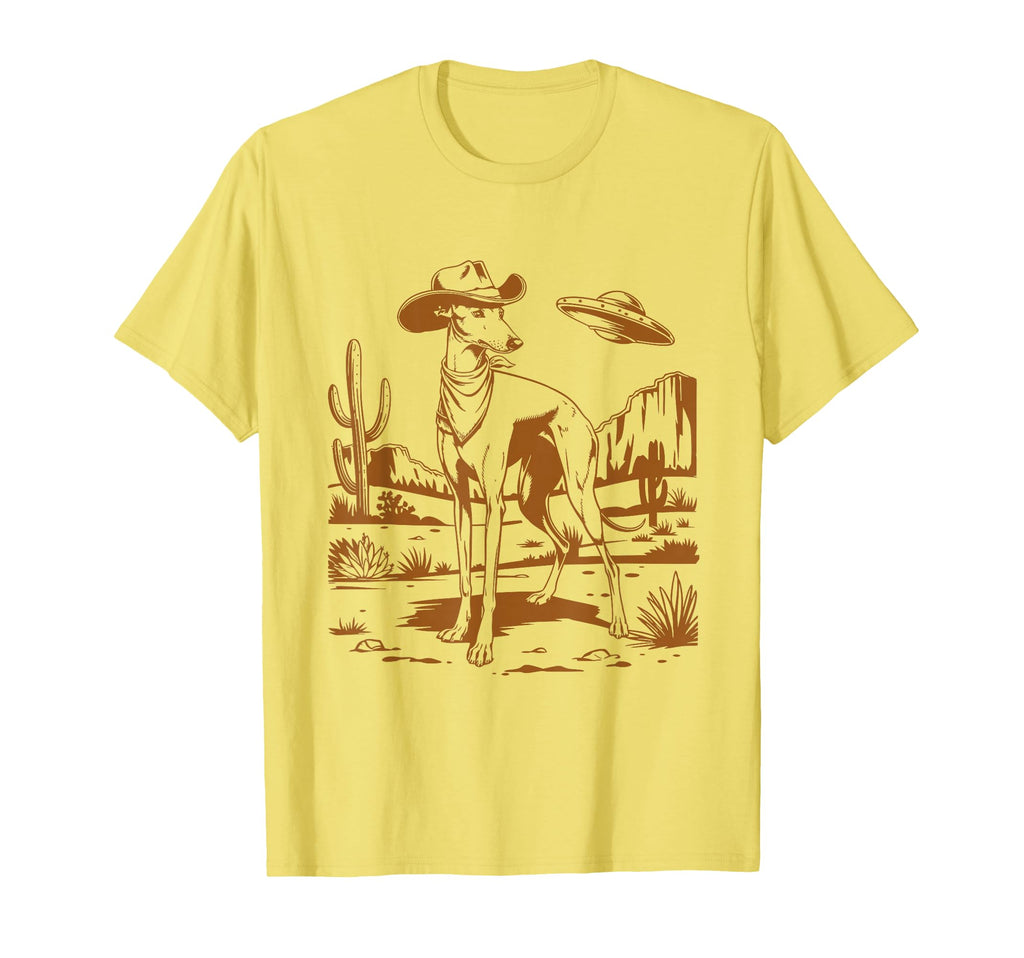 Ufo Greyhound Western Alien 90S T-Shirt - Streetwear Style Men Women - T-Shirt, Sweatshirt, Hoodie