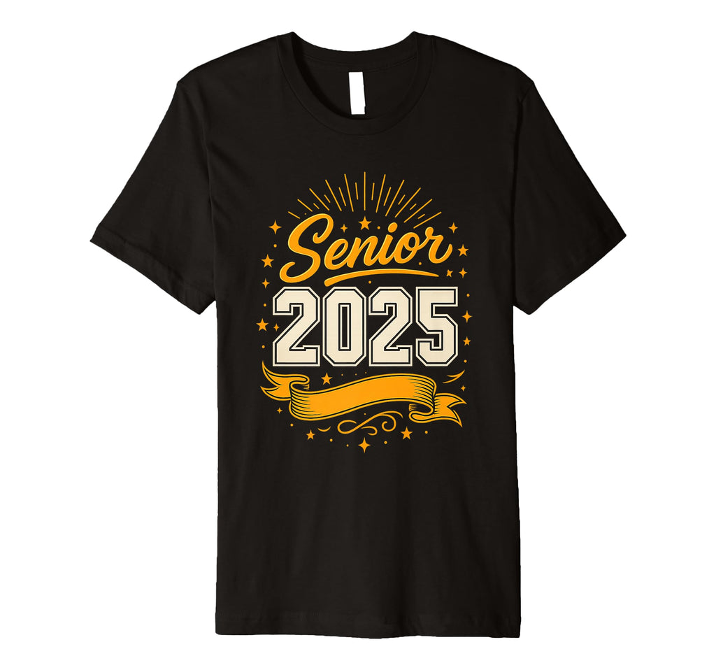 Senior 2025 Graduation Typography T-Shirt - Unique Graphic Unisex - T-Shirt, Sweatshirt, Hoodie