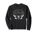 Antisocial Butterfly Gift Hoodie - Graphic Print Men Women - T-Shirt, Sweatshirt, Hoodie