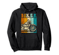 Motorcycle Biker Biker Hoodie - Graphic Print Men Women - T-Shirt, Sweatshirt, Hoodie