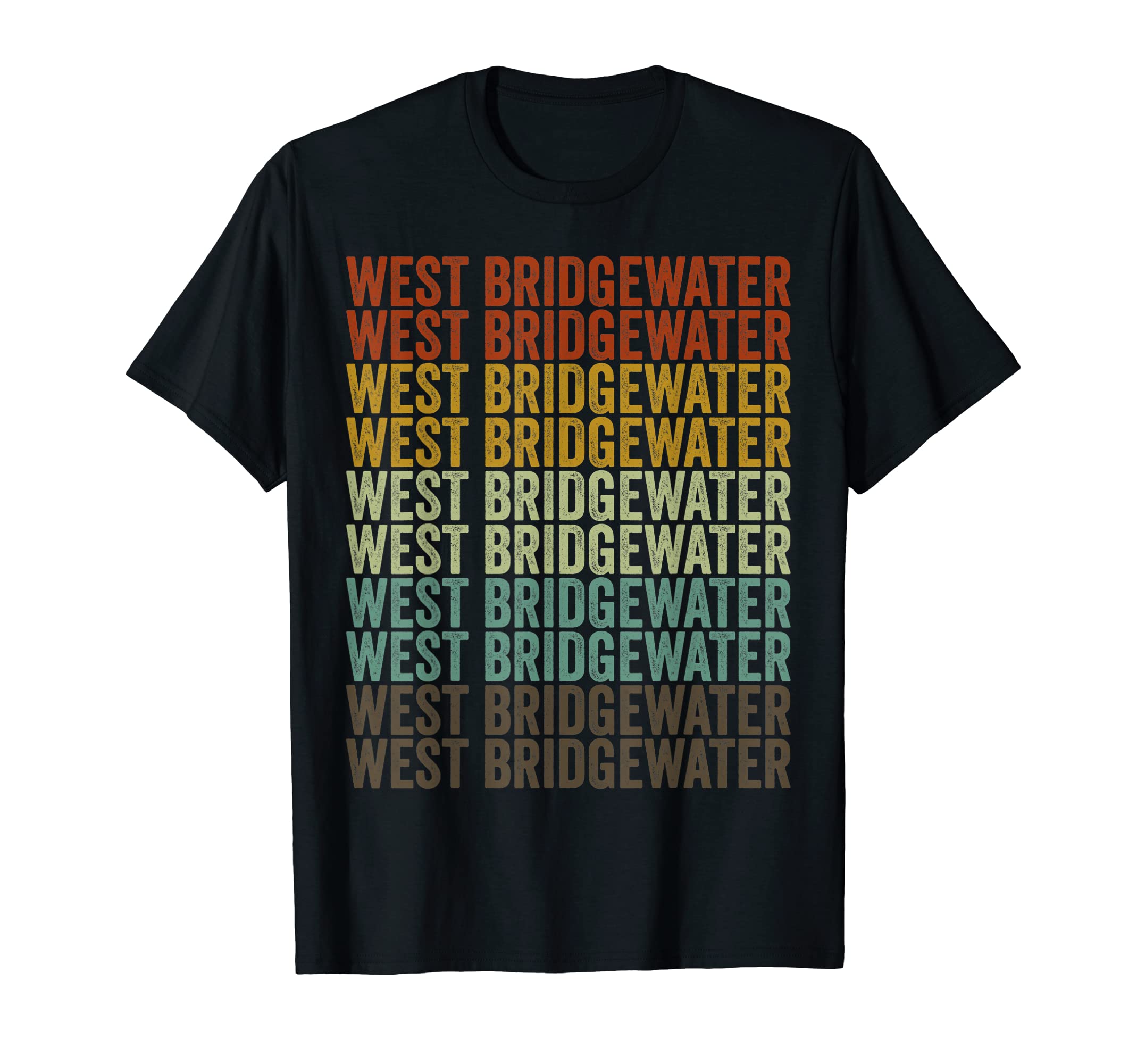 West Bridgewater City T-Shirt - Novelty Apparel for Adults - T-Shirt, Sweatshirt, Hoodie
