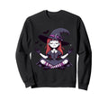 Meditation Witch Yoga Pose Sweatshirt - Custom Art Print for Adults - T-Shirt, Sweatshirt, Hoodie