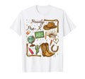 Howdy Pre K Back To School Western T-Shirt - Custom Art Print for Adults - T-Shirt, Sweatshirt, Hoodie
