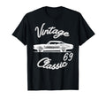 69 Collector Car Car Guy T-Shirt - Minimalist Print Men Women - T-Shirt, Sweatshirt, Hoodie