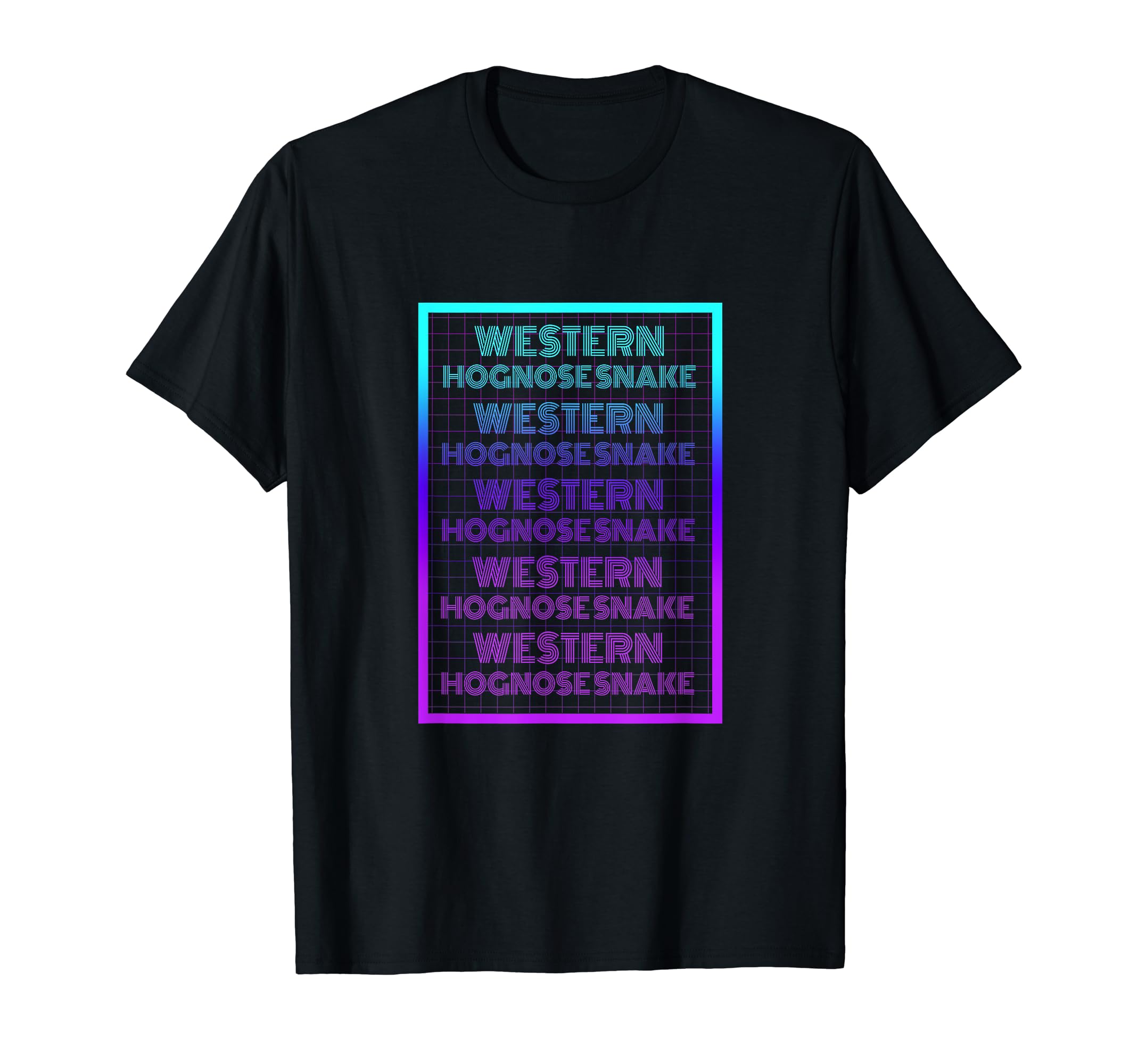 Western Hognose Snake 70S Western T-Shirt - Custom Art Print Unisex - T-Shirt, Sweatshirt, Hoodie
