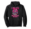Roller Skating Skate 1970S I Skate Hoodie - Custom Art Print for Adults - T-Shirt, Sweatshirt, Hoodie