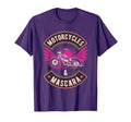 Funny Motorcycles And Mascara Makeup T-Shirt - Novelty Apparel Men Women - T-Shirt, Sweatshirt, Hoodie