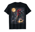 Chicken Art Celestial Moon Galaxy T-Shirt - Casual Everyday Wear Unisex - T-Shirt, Sweatshirt, Hoodie