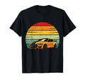 Sport Car Golden Car Lover Gift T-Shirt - Minimalist Print for Adults - T-Shirt, Sweatshirt, Hoodie
