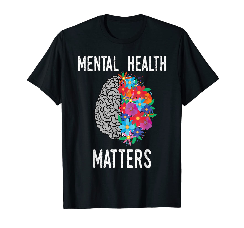 Mental Health Matters End Stigma Mental T-Shirt - Graphic Print Unisex - T-Shirt, Sweatshirt, Hoodie