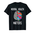 Mental Health Matters End Stigma Mental T-Shirt - Graphic Print Unisex - T-Shirt, Sweatshirt, Hoodie