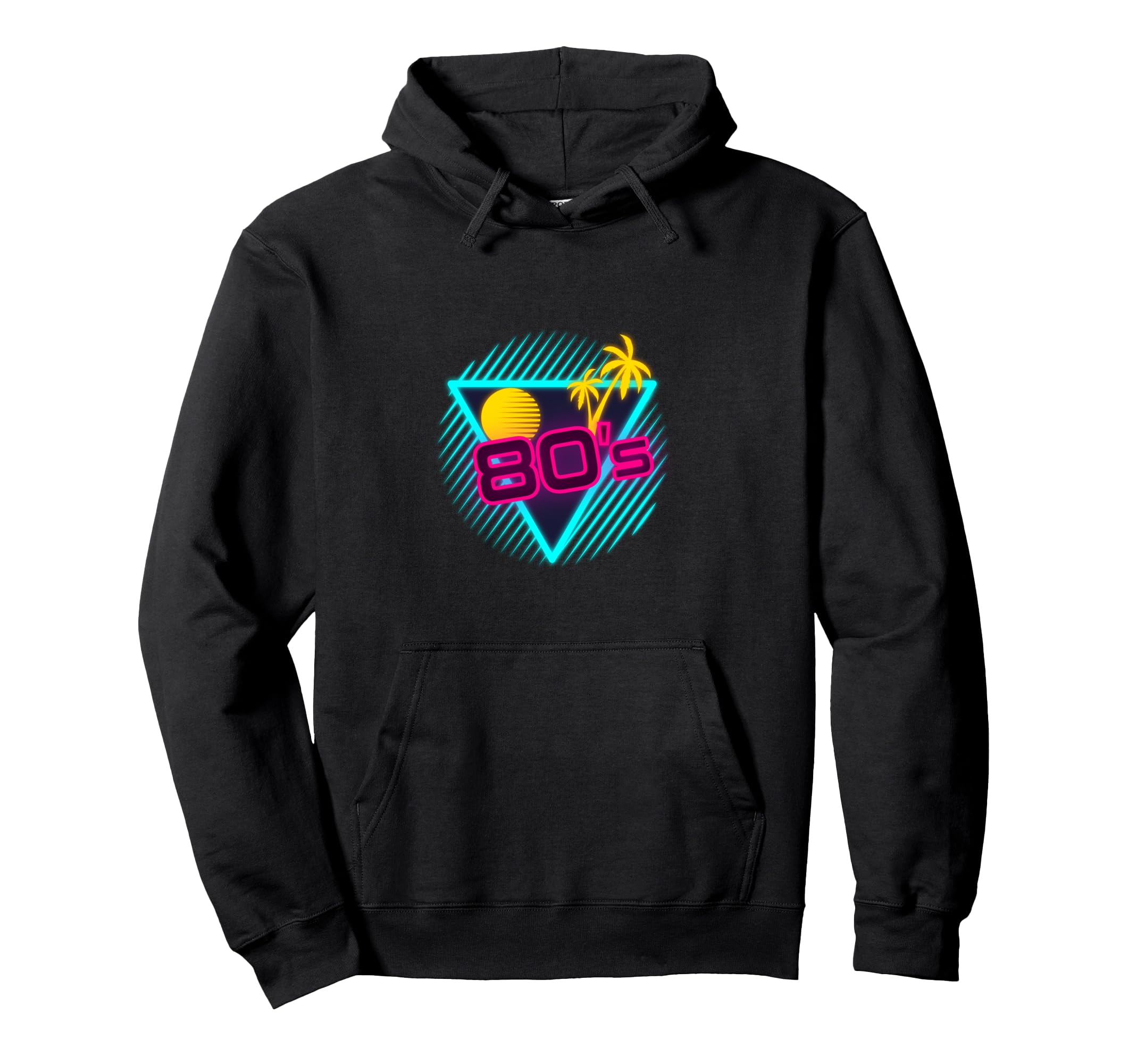 80S Synthwave Sunset Aesthetic Vibes Hoodie - Custom Art Print for Adults - T-Shirt, Sweatshirt, Hoodie
