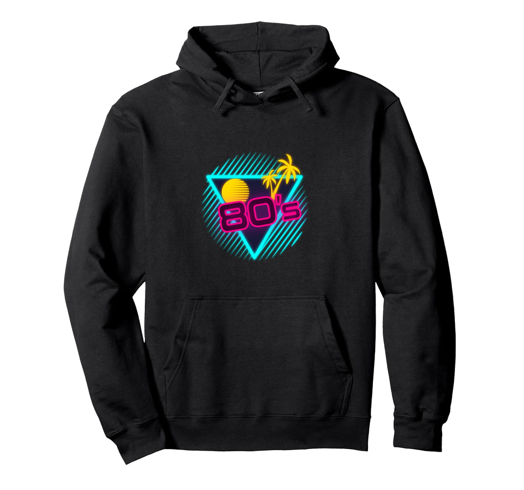80S Synthwave Sunset Aesthetic Vibes Hoodie - Minimalist Print for Adults - T-Shirt, Sweatshirt, Hoodie