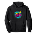 80S Synthwave Sunset Aesthetic Vibes Hoodie - Minimalist Print for Adults - T-Shirt, Sweatshirt, Hoodie