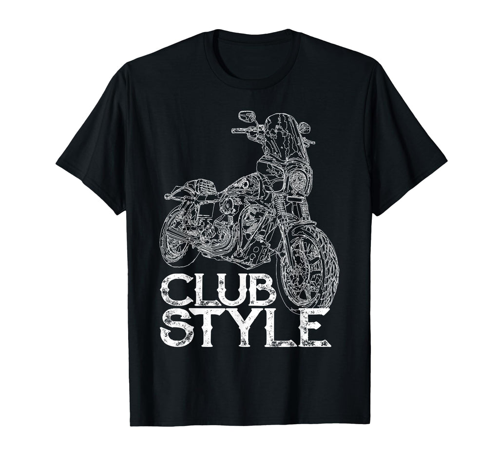 Motorcycle Lover Club Motorcycle T-Shirt - Casual Everyday Wear for Adults - T-Shirt, Sweatshirt, Hoodie