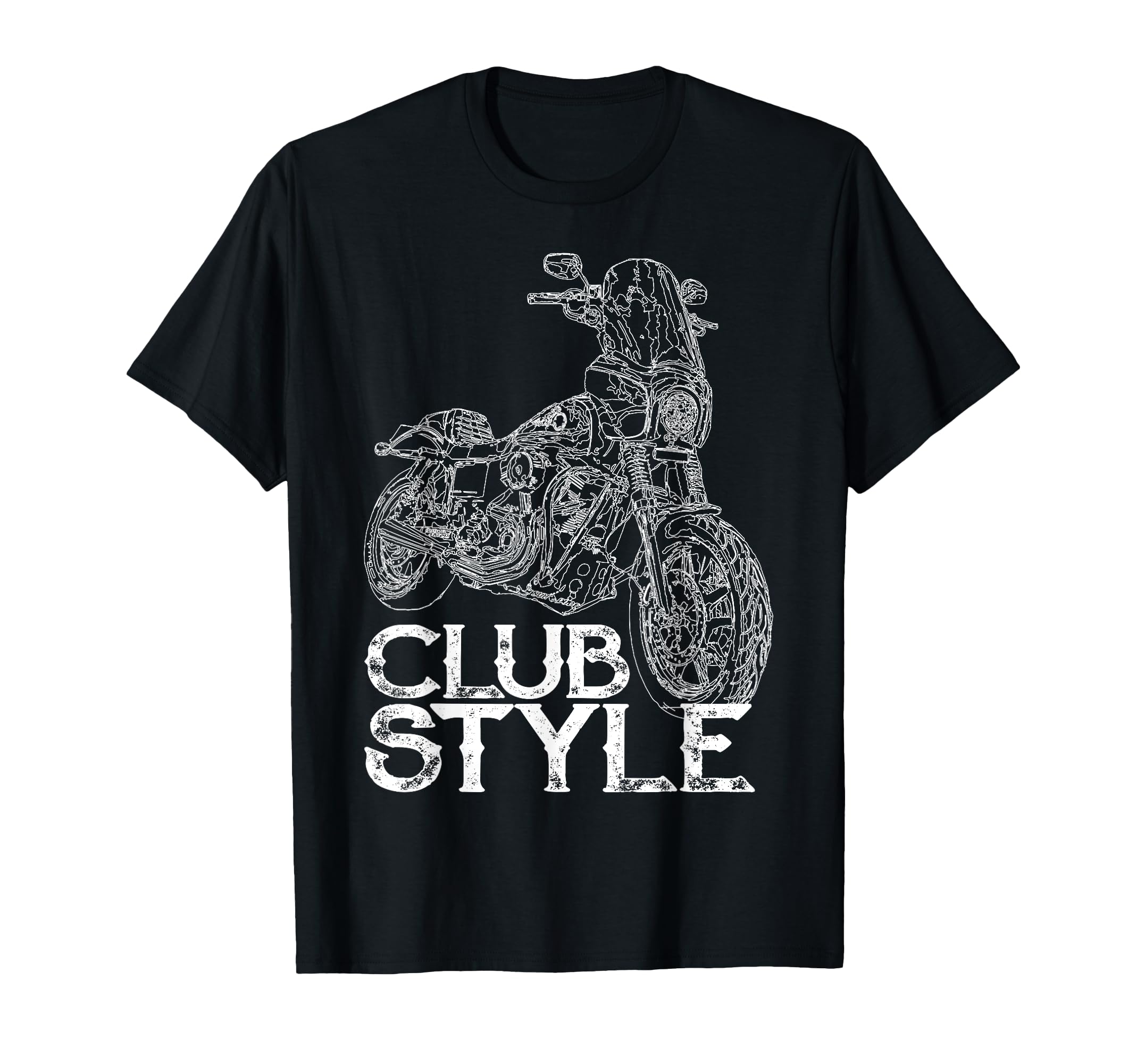 Motorcycle Lover Club Motorcycle T-Shirt - Casual Everyday Wear for Adults - T-Shirt, Sweatshirt, Hoodie