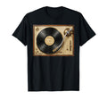 Anatomy Vinyl Record Player Turntable T-Shirt - Custom Art Print Unisex - T-Shirt, Sweatshirt, Hoodie
