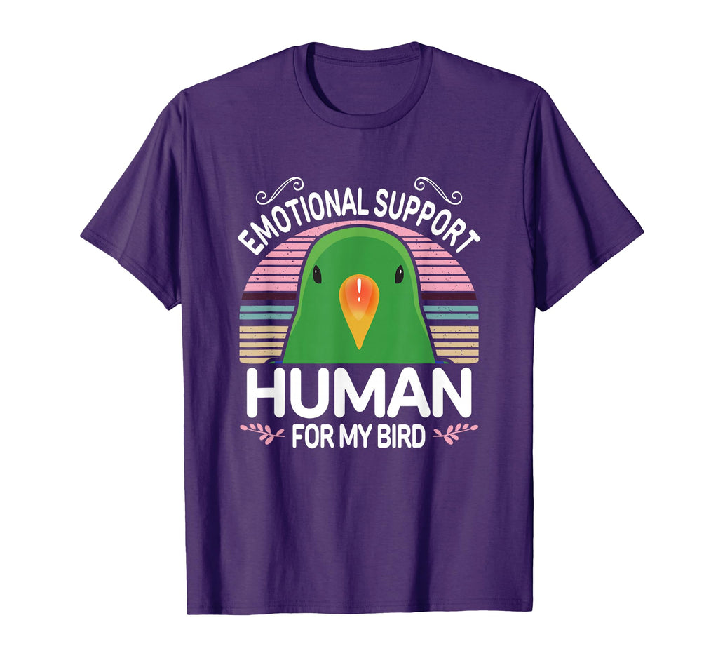 Male Eclectus Parrot Emotional T-Shirt - Casual Everyday Wear for Adults - T-Shirt, Sweatshirt, Hoodie