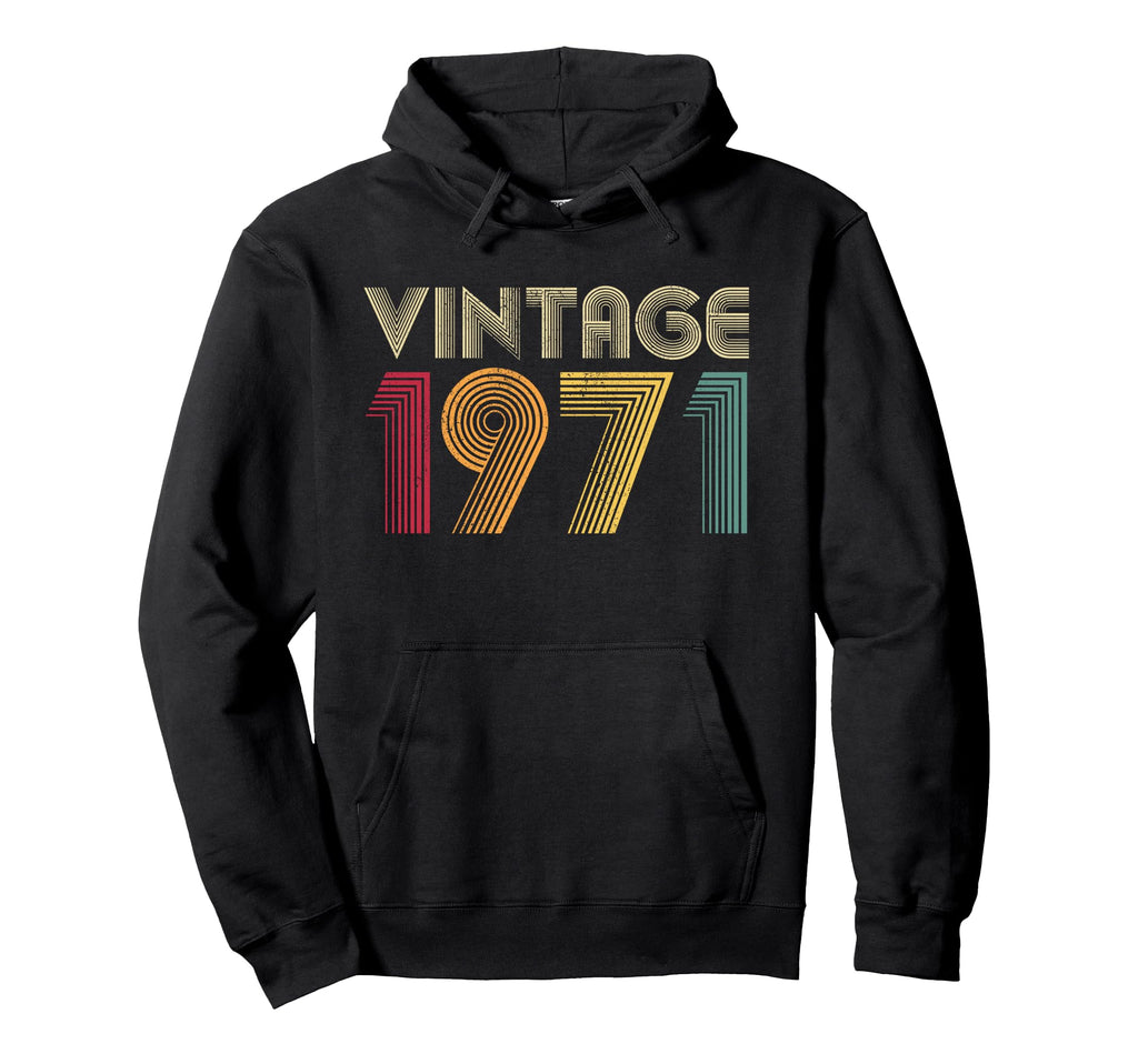 1971 55Th Birthday 55 Years Old Hoodie - Novelty Apparel for Adults - T-Shirt, Sweatshirt, Hoodie