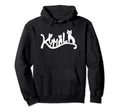 Kamala Cat Typography Distressed Hoodie - Minimalist Print Men Women - T-Shirt, Sweatshirt, Hoodie