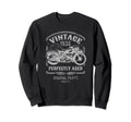 Born 1938 Motorcycle Bikers Riders Sweatshirt - Custom Art Print Men Women - T-Shirt, Sweatshirt, Hoodie