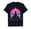Synthwave Buddha Alien Cyberpunk 80S T-Shirt - Casual Everyday Wear Unisex - T-Shirt, Sweatshirt, Hoodie