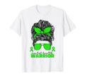 Mental Health Warrior Illness Green T-Shirt - Trendy Graphic for Adults - T-Shirt, Sweatshirt, Hoodie