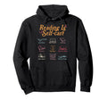 Reading Is Self Care Mental Health Read Hoodie - Streetwear Style Unisex - T-Shirt, Sweatshirt, Hoodie