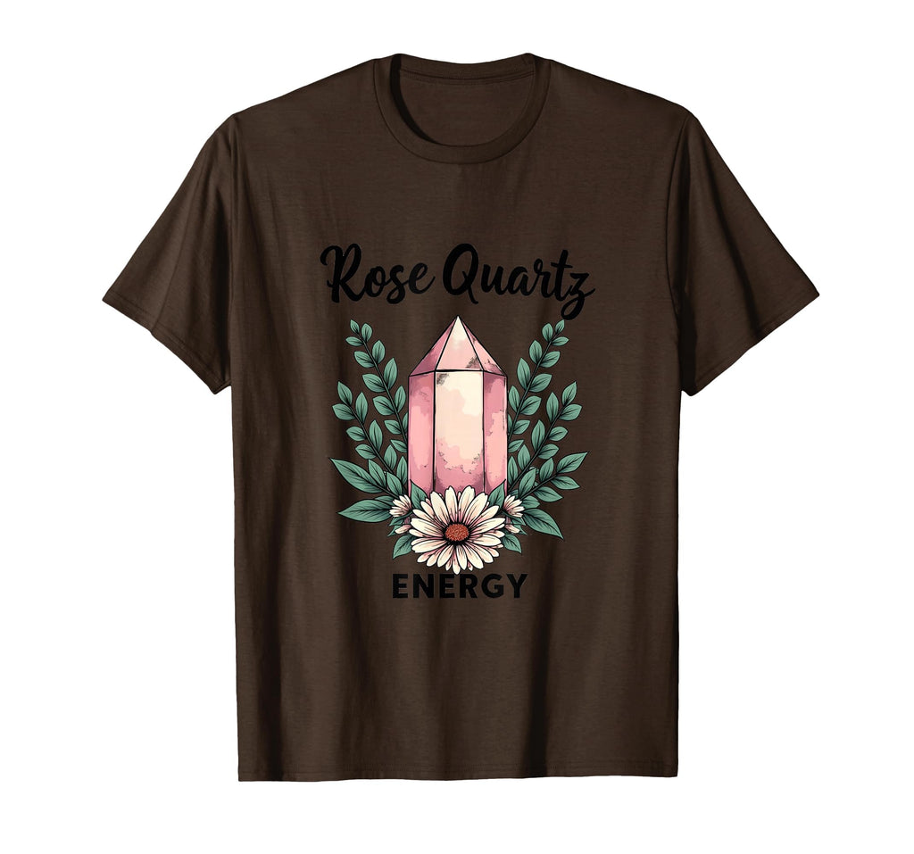 Rose Quartz Energy Pastel T-Shirt - Graphic Print Men Women - T-Shirt, Sweatshirt, Hoodie