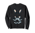 Meditation Rabbit Yoga Pose Sweatshirt - Fun Novelty Design for Adults - T-Shirt, Sweatshirt, Hoodie