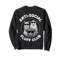 Anti Social Fluff Club Funny Farm Sweatshirt - Custom Art Print Unisex - T-Shirt, Sweatshirt, Hoodie