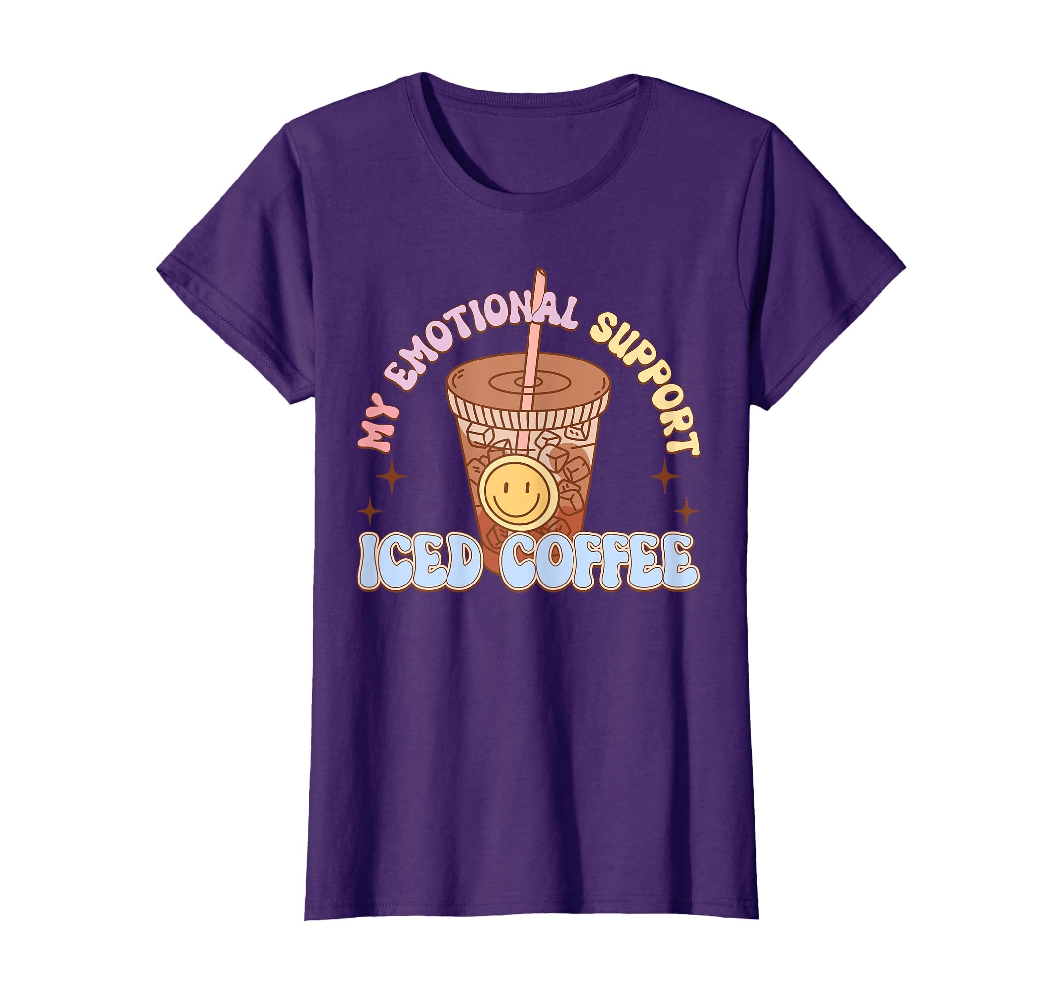 My Emotional Support Iced Coffee T-Shirt - Streetwear Style for Adults - T-Shirt, Sweatshirt, Hoodie
