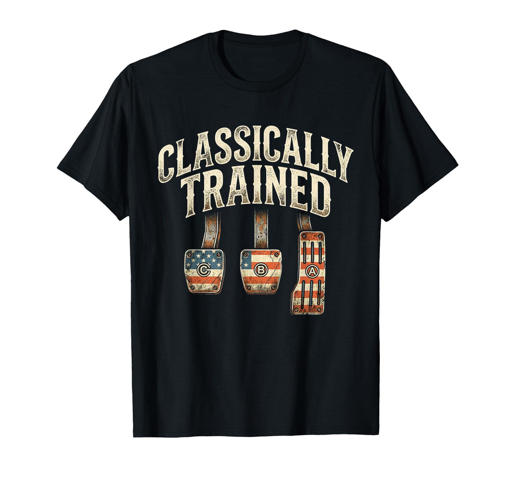 Classically Trained Manual T-Shirt - Unique Graphic for Adults - T-Shirt, Sweatshirt, Hoodie