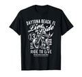 Daytona Beach Florida Motorcycle T-Shirt - Casual Everyday Wear for Adults - T-Shirt, Sweatshirt, Hoodie