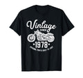 40Th Birthday Motorcycle 1978 Rider T-Shirt - Custom Art Print for Adults - T-Shirt, Sweatshirt, Hoodie