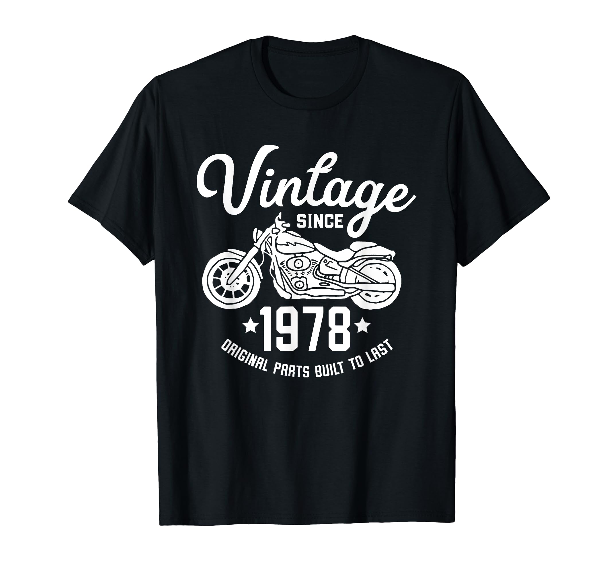 40Th Birthday Motorcycle 1978 Rider T-Shirt - Custom Art Print for Adults - T-Shirt, Sweatshirt, Hoodie