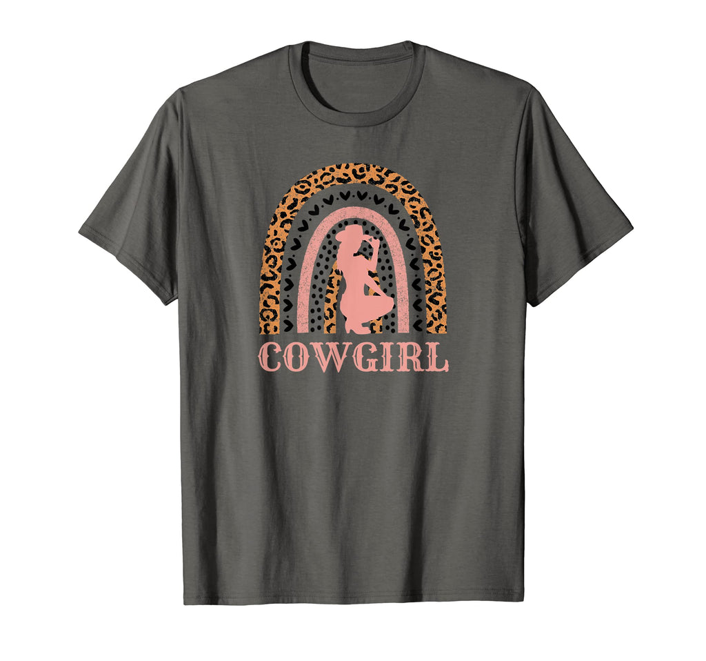Cowgirl Outfit Cowboy Rainbow Leopard T-Shirt - Streetwear Style Unisex - T-Shirt, Sweatshirt, Hoodie