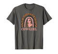 Cowgirl Outfit Cowboy Rainbow Leopard T-Shirt - Streetwear Style Unisex - T-Shirt, Sweatshirt, Hoodie