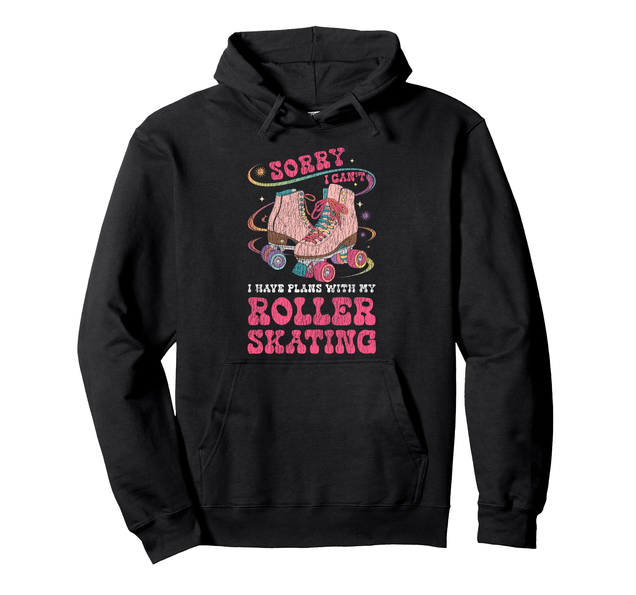 Roller Skating Skate 1970S Sorry Hoodie - Casual Everyday Wear for Adults - T-Shirt, Sweatshirt, Hoodie