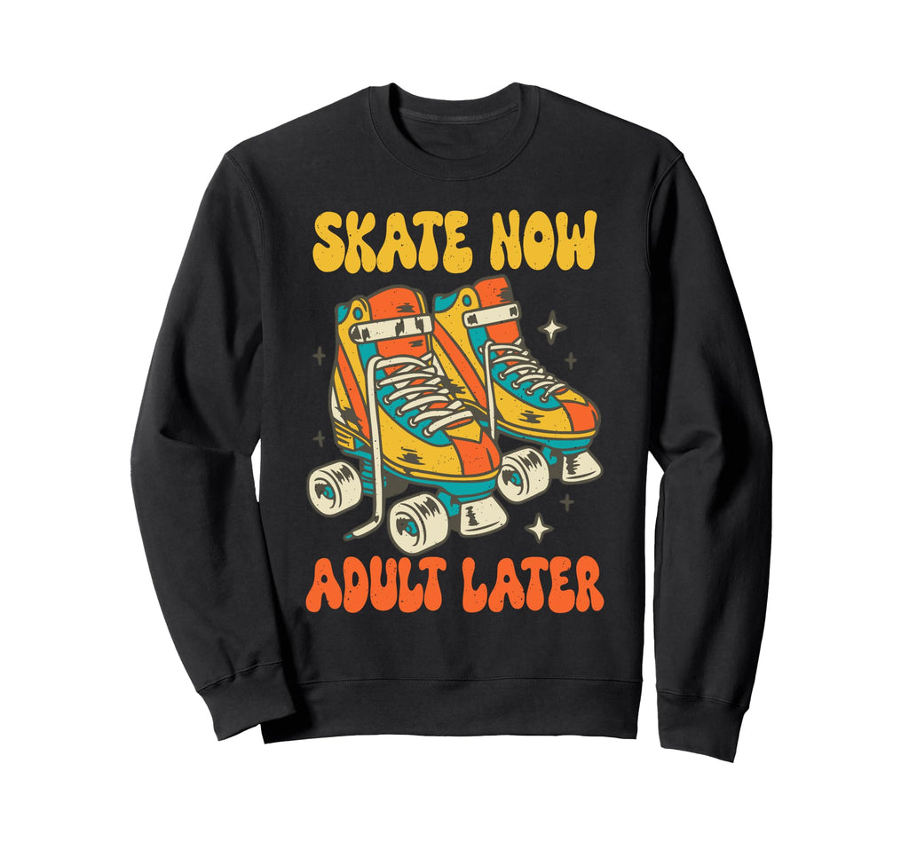 Roller Skating 70S 80S Roller Sweatshirt - Casual Everyday Wear for Adults - T-Shirt, Sweatshirt, Hoodie