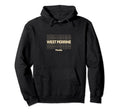 West Perrine Florida Repeating Text Hoodie - Streetwear Style for Adults - T-Shirt, Sweatshirt, Hoodie