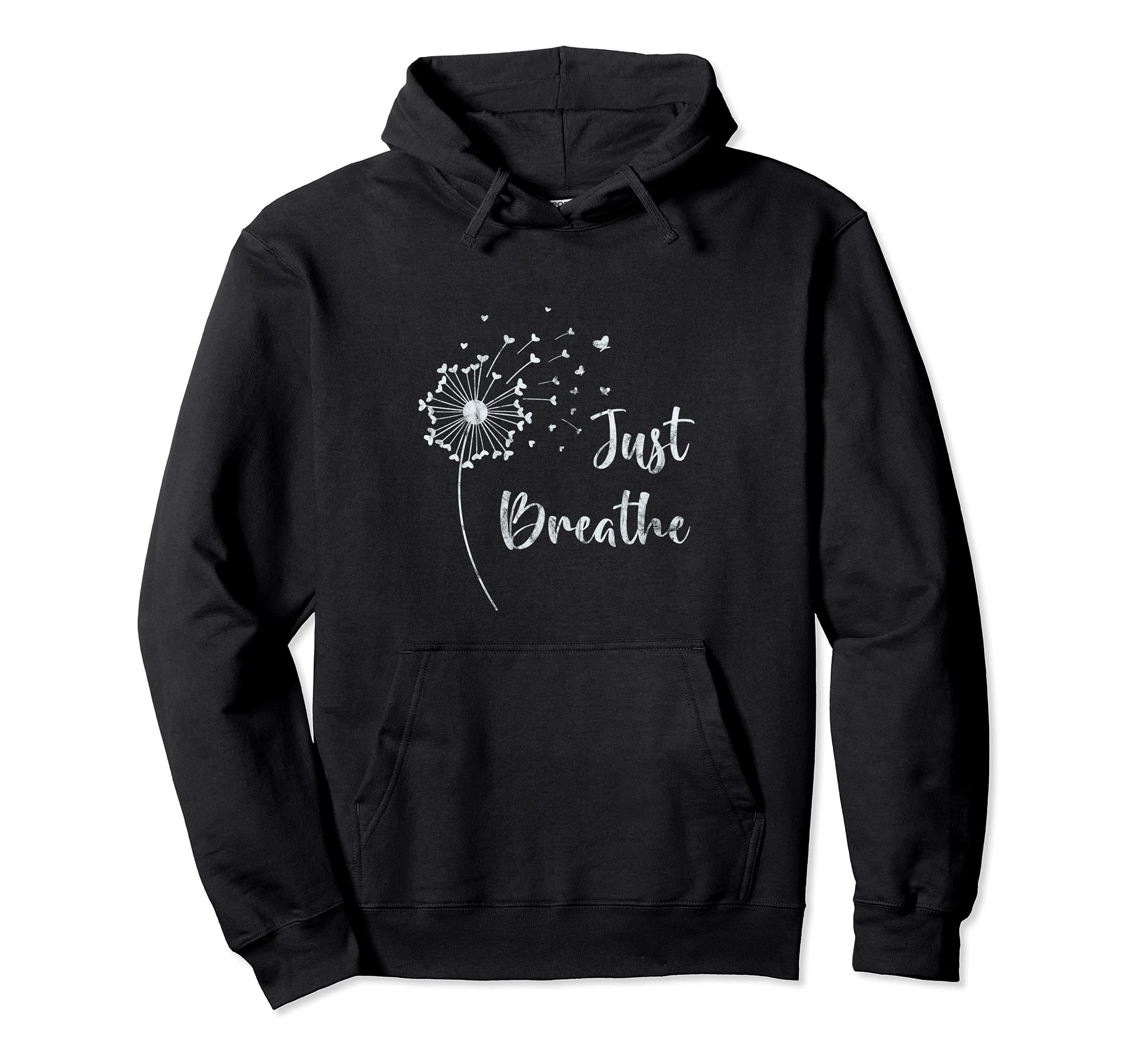 Just Breathe Dandelions Hoodie - Casual Everyday Wear for Adults - T-Shirt, Sweatshirt, Hoodie