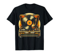 70S Vinyl Record Player T-Shirt - Streetwear Style for Adults - T-Shirt, Sweatshirt, Hoodie