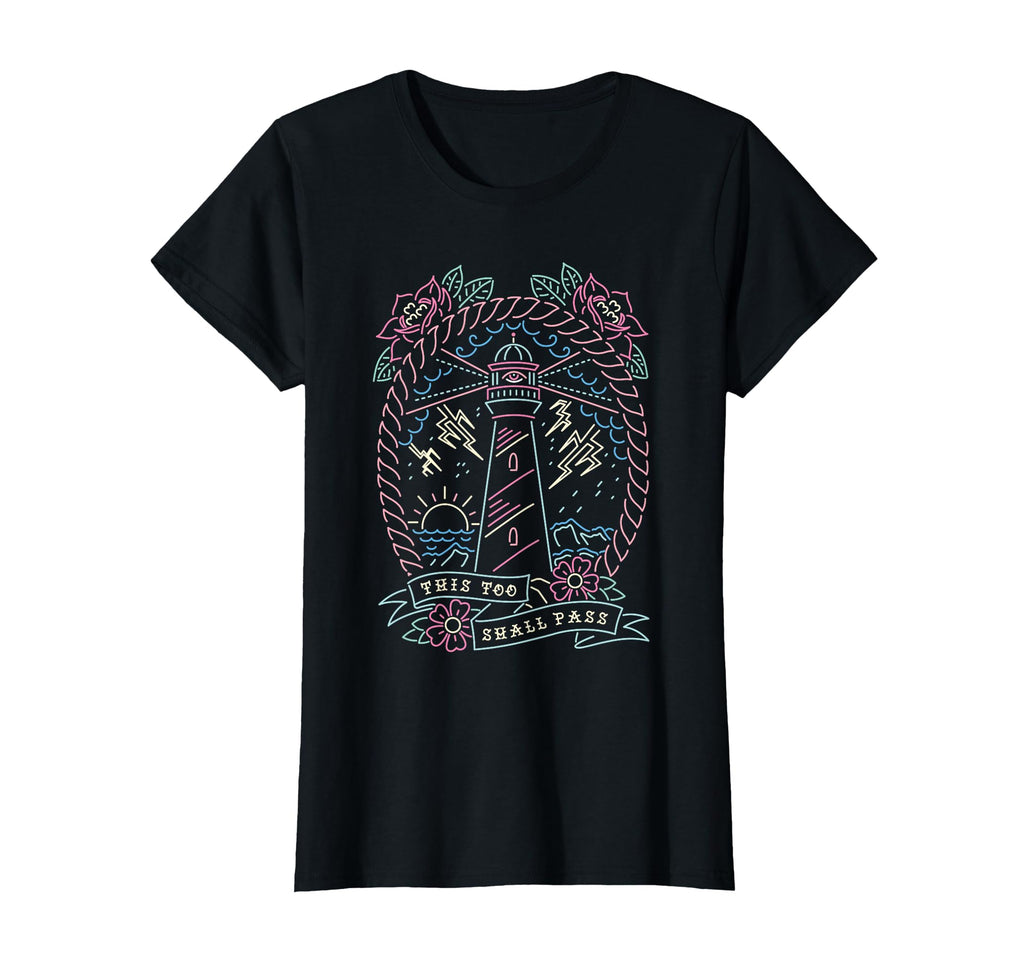 This Too Shall Pass Traditional Tattoo T-Shirt - Novelty Apparel Men Women - T-Shirt, Sweatshirt, Hoodie