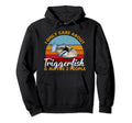 Sunset Triggerfish Hoodie - Casual Everyday Wear Men Women - T-Shirt, Sweatshirt, Hoodie