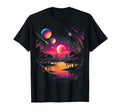 Vaporwave Solar System 80S T-Shirt - Casual Everyday Wear for Adults - T-Shirt, Sweatshirt, Hoodie