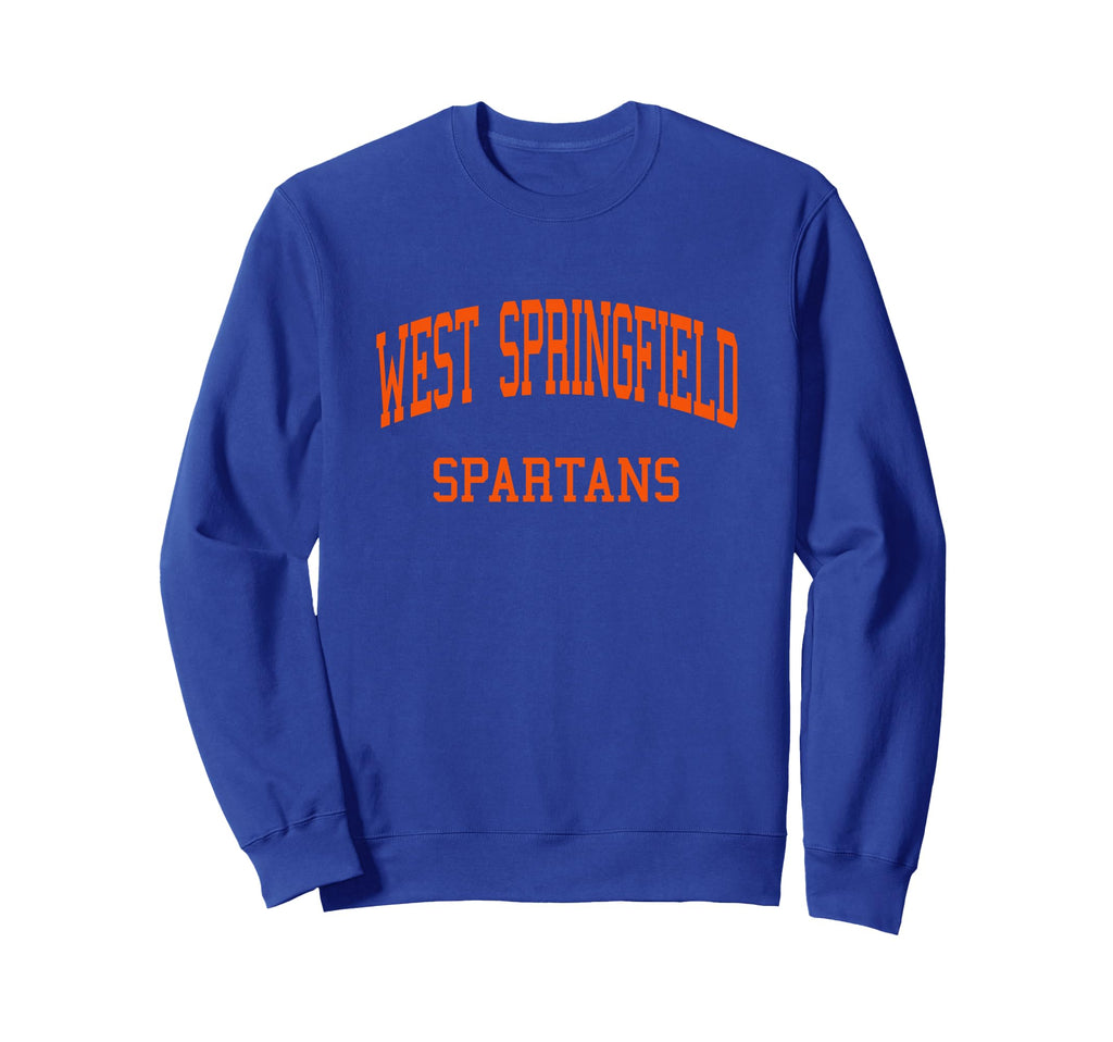 West Springfield High School Hs Sweatshirt - Novelty Apparel for Adults - T-Shirt, Sweatshirt, Hoodie