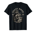 Death Rider Chopper Skull Biker T-Shirt - Aesthetic Graphic Men Women - T-Shirt, Sweatshirt, Hoodie