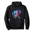 80S 90S Streetwear Rocker Hedgehog Hoodie - Streetwear Style for Adults - T-Shirt, Sweatshirt, Hoodie